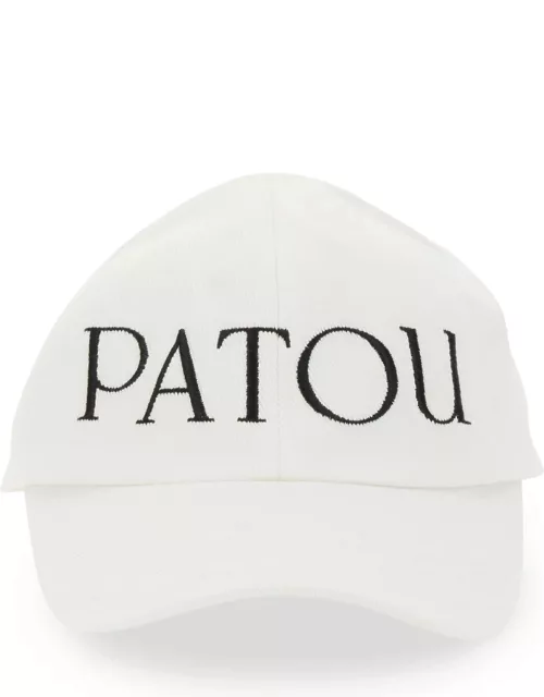 patou baseball hat with logo