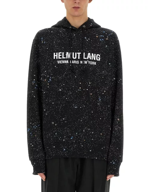 helmut lang sweatshirt with logo