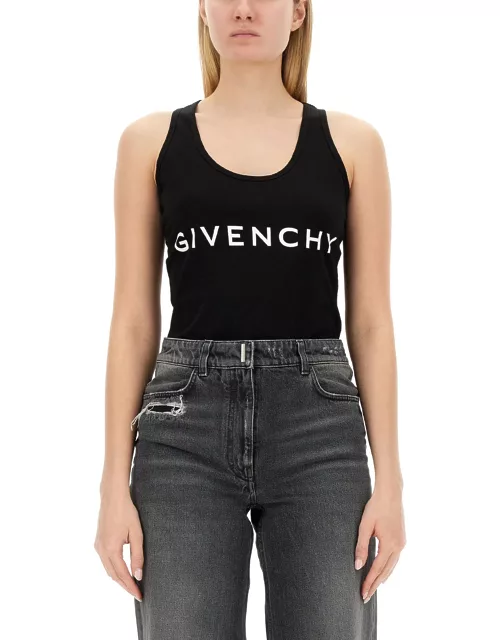 givenchy tank top with logo