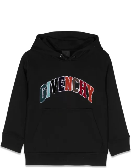 givenchy multicolor logo hoodie