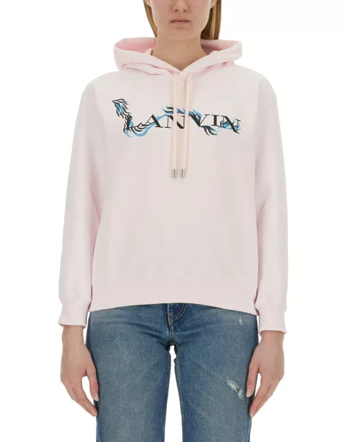 lanvin sweatshirt with print