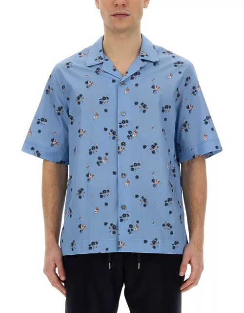 paul smith shirt with floral pattern
