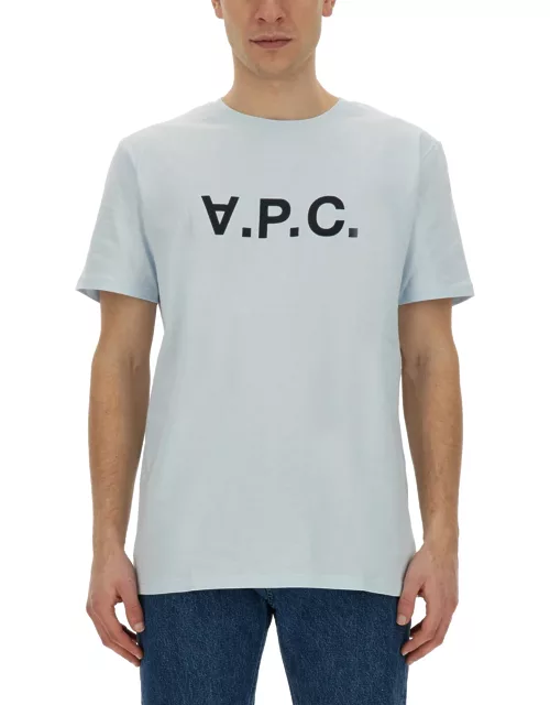 a.p.c. t-shirt with logo