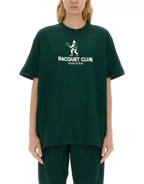 sporty & rich t-shirt with logo