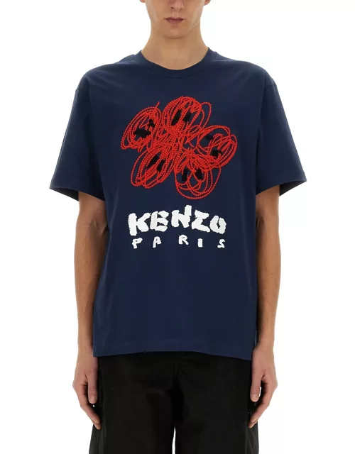 kenzo "kenzo drawn varsity" t-shirt