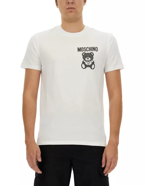 moschino "teddy mesh" t-shirt