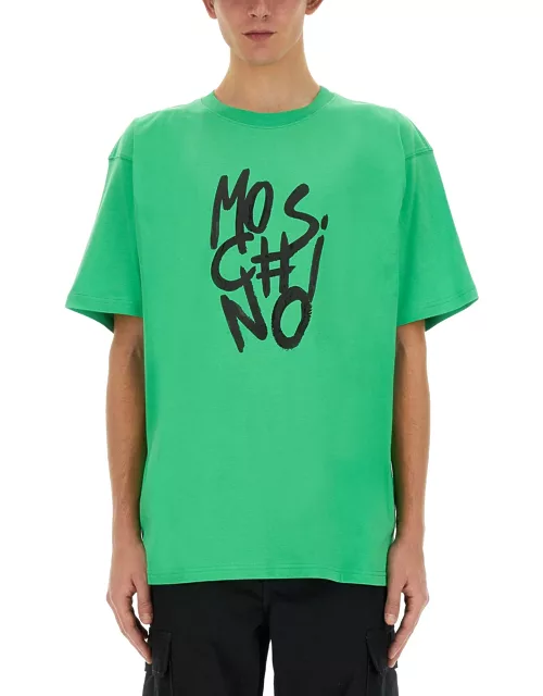 moschino t-shirt with logo