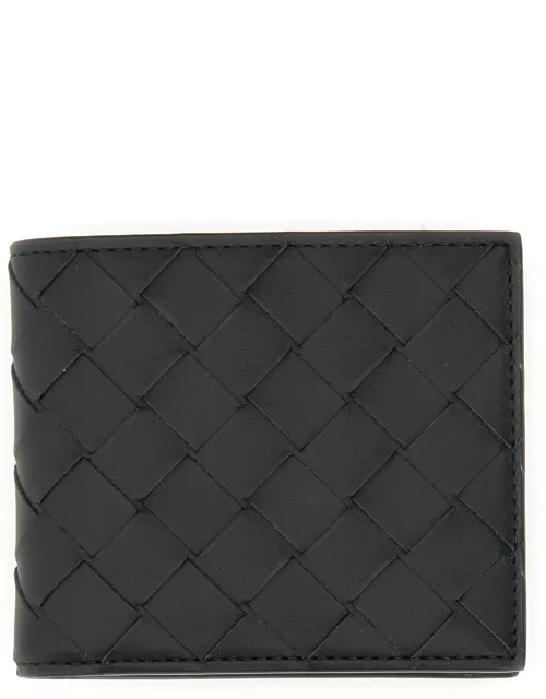 bottega veneta bi-fold leather wallet