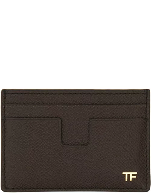 tom ford classic card holder "t line"