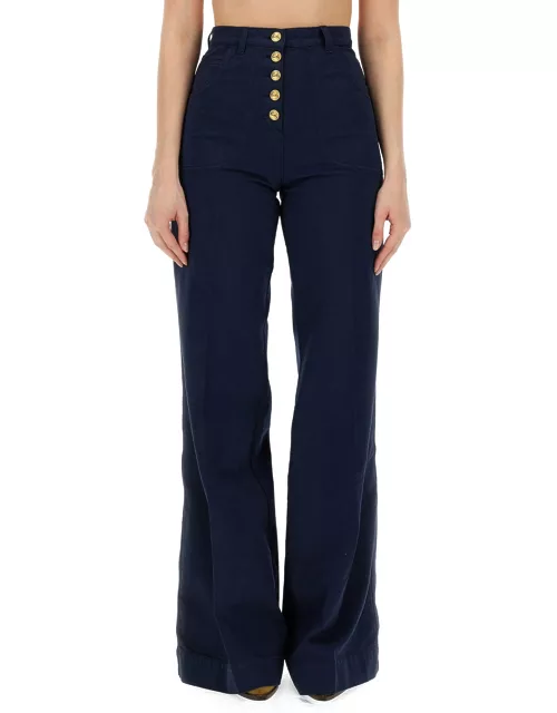 etro flare fit jean
