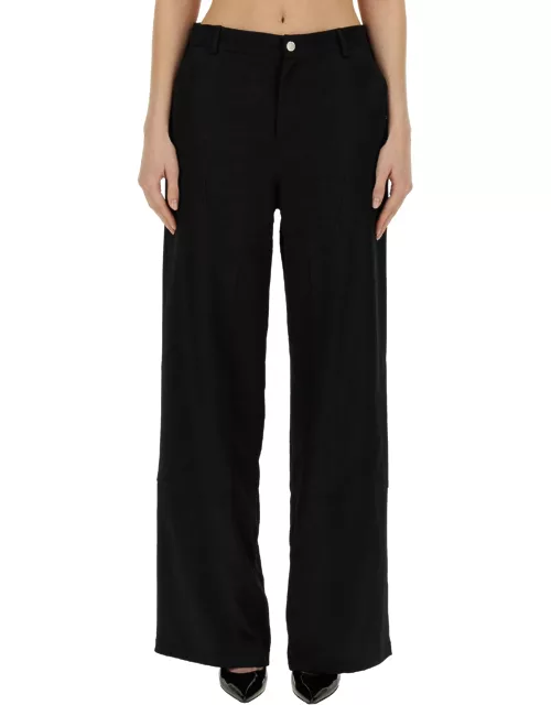 moschino jeans wide leg pant