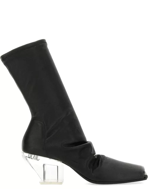 rick owens leather boot