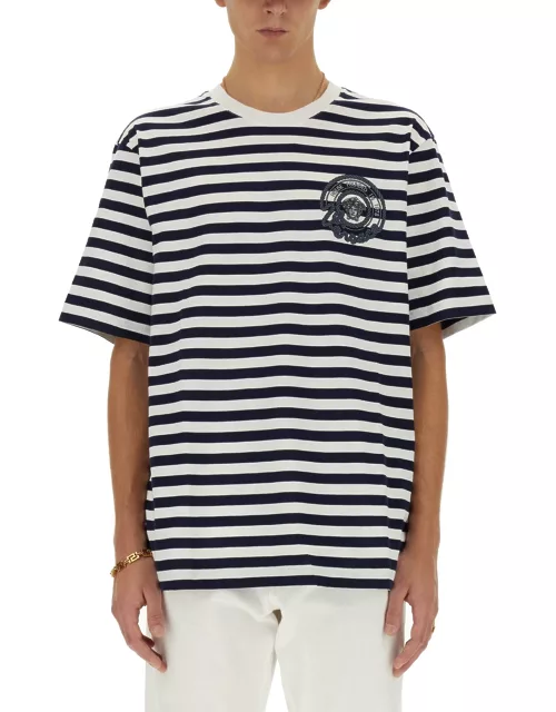 versace striped t-shirt