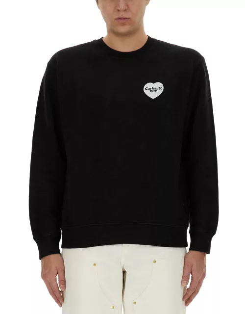 carhartt wip sweatshirt with logo