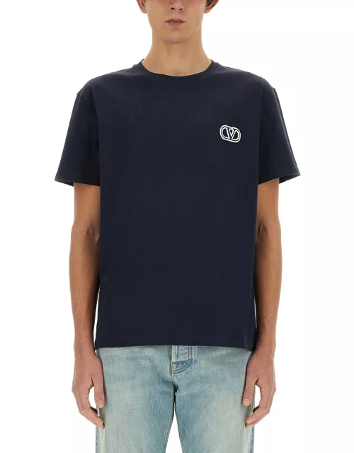valentino t-shirt with "vlogo signature" patch
