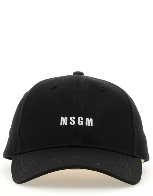 msgm baseball hat with logo