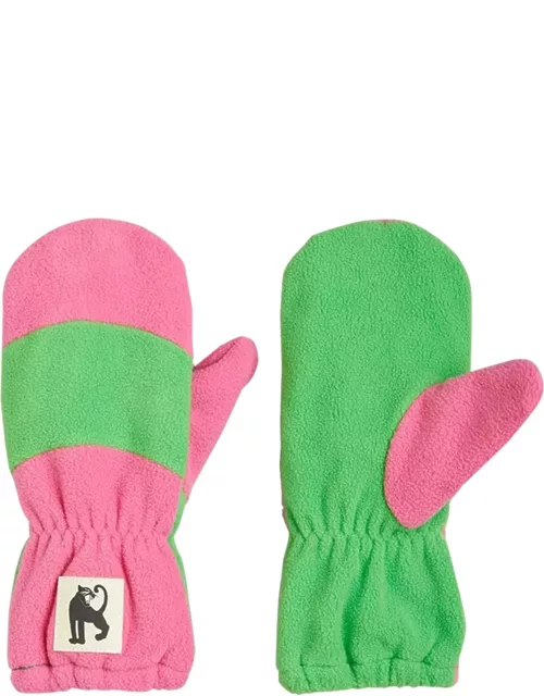 mini rodini fleece panel glove