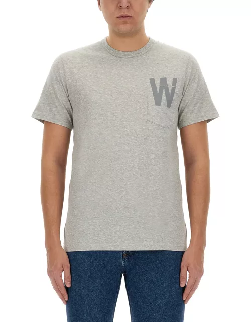 woolrich t-shirt with logo