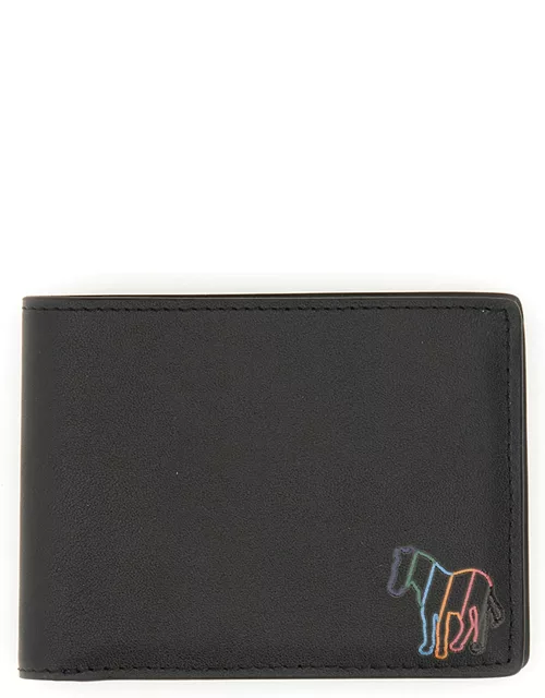 ps by paul smith bill-fold wallet "broad stripe zebra"