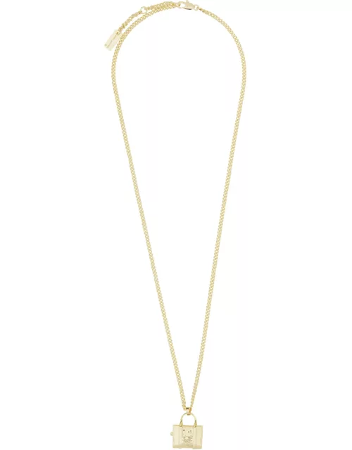 marc jacobs "the tote bag" necklace