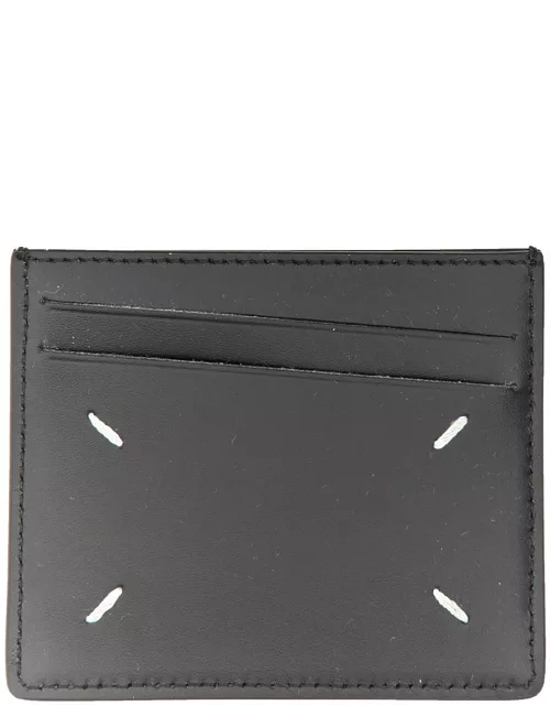 maison margiela leather card holder