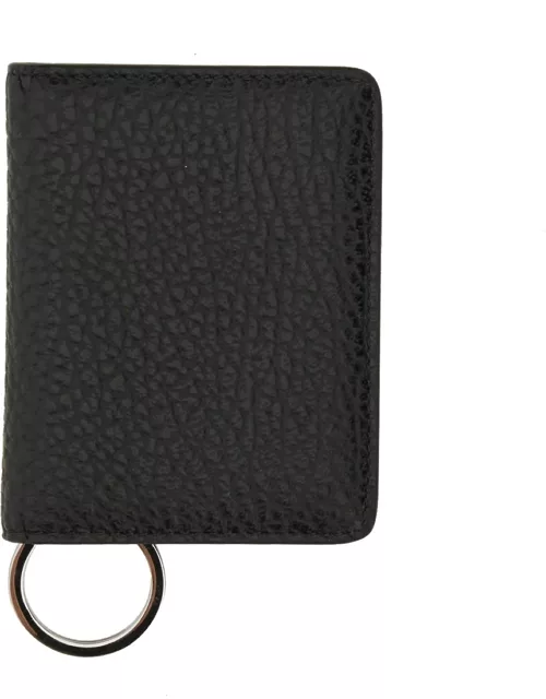 maison margiela bifold wallet with key ring