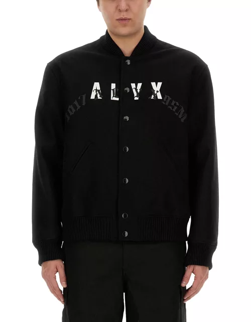 1017 alyx 9sm bomber jacket with logo