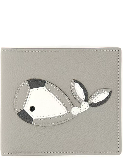 thom browne wallet with whale application