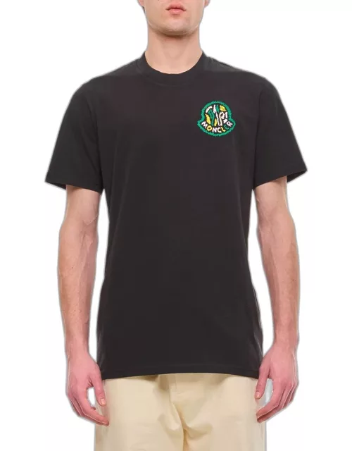 Moncler Ss Cotton T-shirt Black