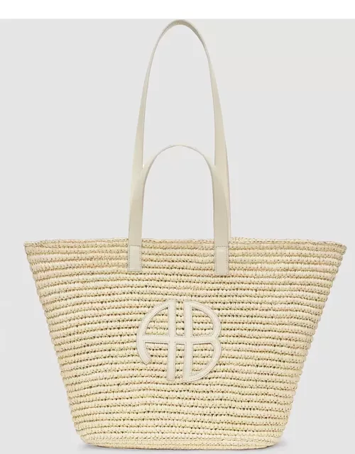 ANINE BING Palermo Tote in Ivory
