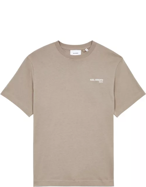 Axel Arigato Legacy Logo-print Cotton T-shirt - Mid Grey