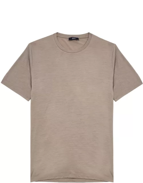 Herno Wool T-shirt - Beige