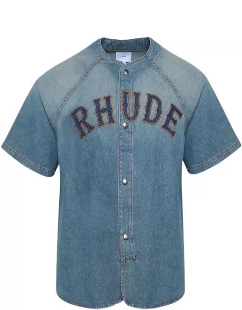 Rhude Shirts Blue