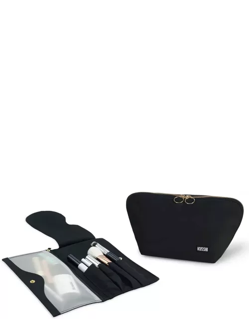 Signature Makeup Bag with Pocket Organizer, Nylon