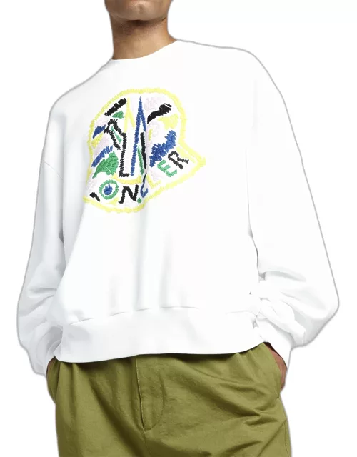 Men's Yarn Stitch Logo Sweatshirt